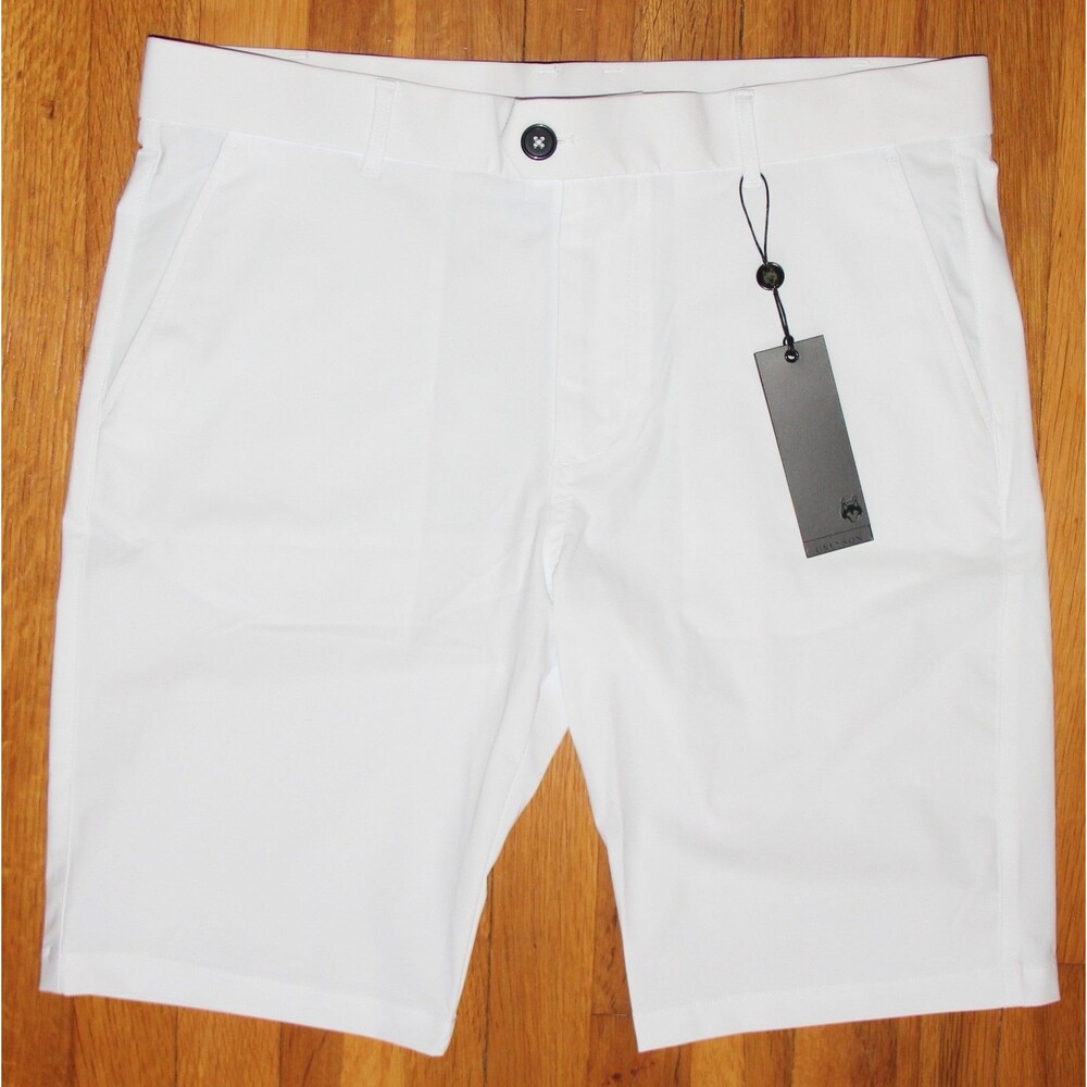 Greyson Montauk 10" Golf Shorts Mens 34 36 38 40 Arctic White New